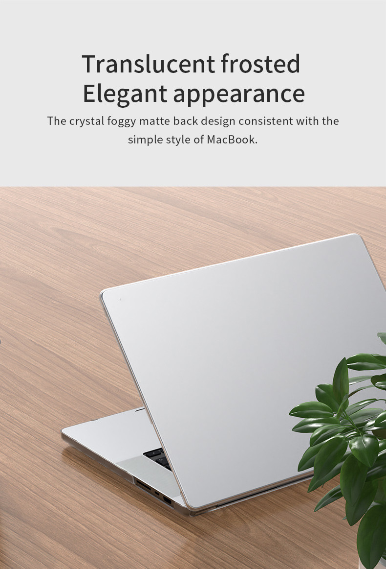 Matte pc hard case cover for macbook for macbook pro / air 